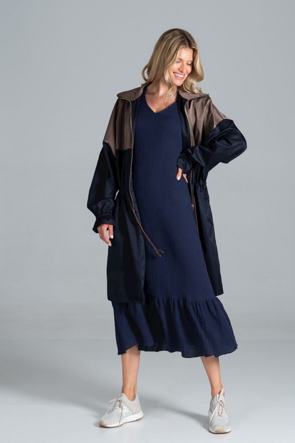 navy blue Coat model 157553 Figl
