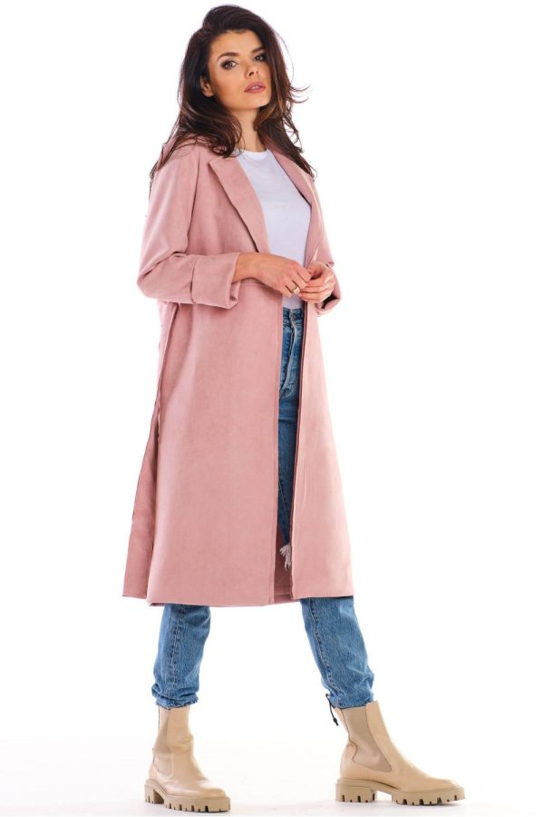 pink Coat model 158740 awama
