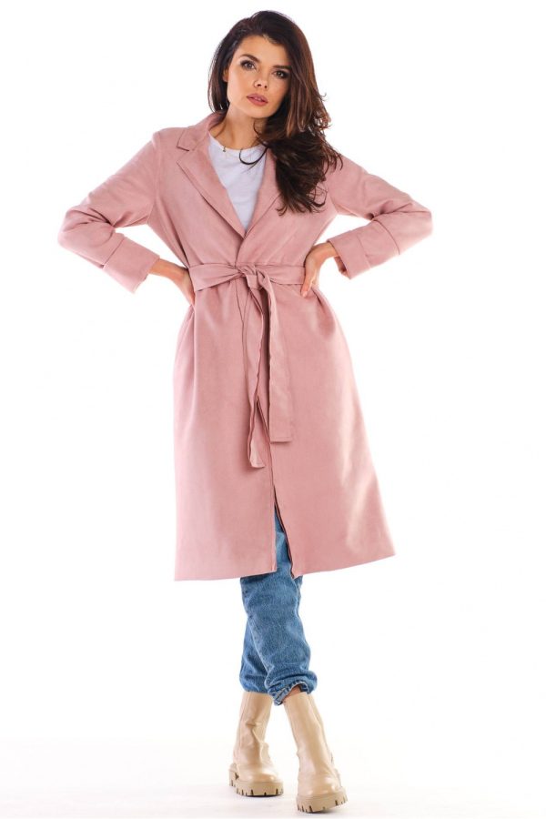 pink Coat model 158740 awama