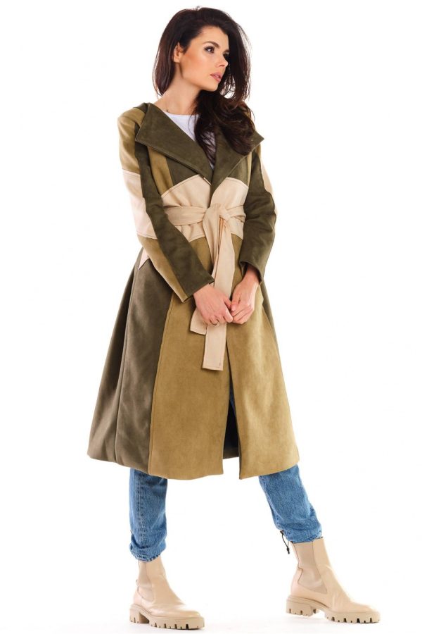 green Coat model 158797 awama