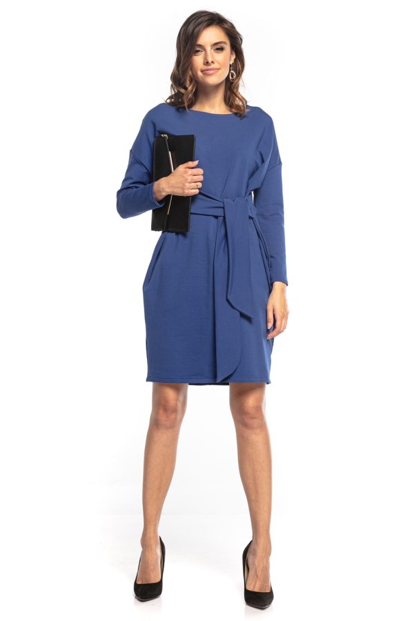 navy blue Daydress model 161834 Tessita