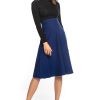 navy blue Skirt model 161866 Tessita