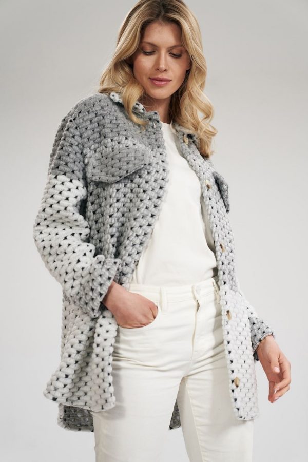 grey Jacket model 162432 Figl