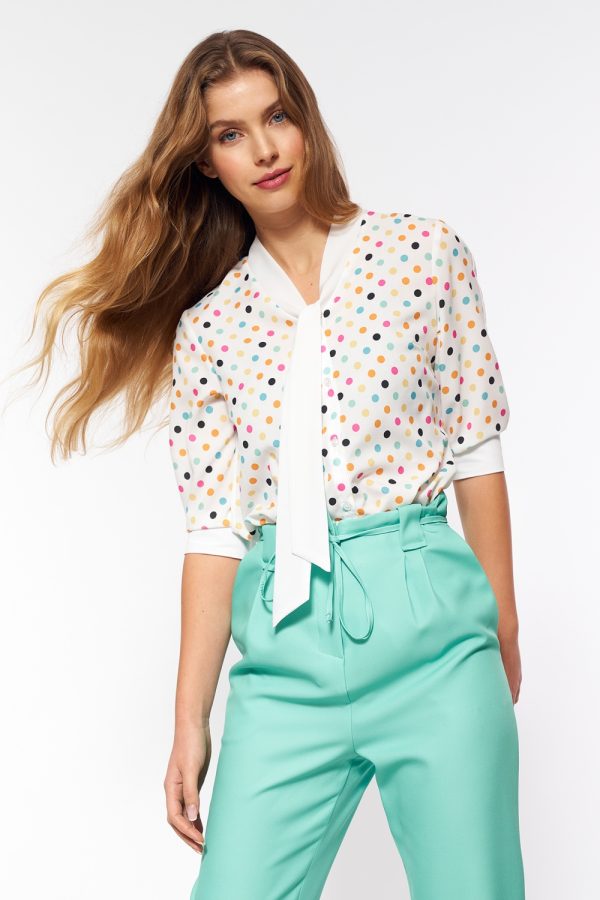 beige Short sleeve shirt model 163842 Nife