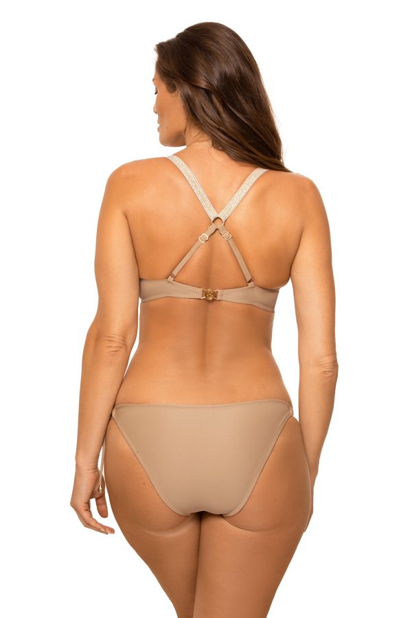 beige Swimsuit two piece model 164034 Marko