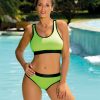 932226 green Swimsuit two piece model 164109 Marko