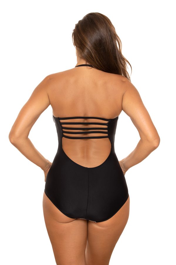 black Swimsuit one piece model 164266 Marko