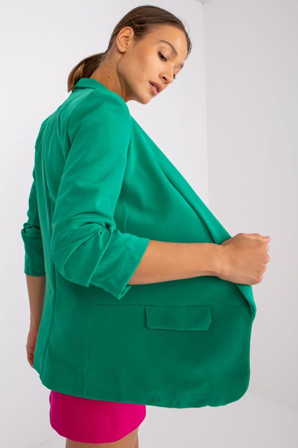 green Jacket model 164609 Italy Moda