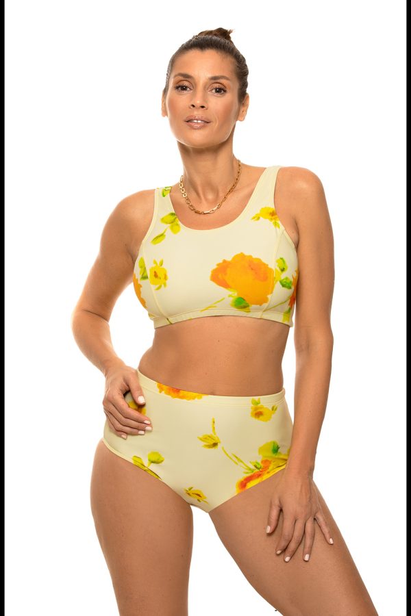 yellow Swimsuit two piece model 165735 Marko