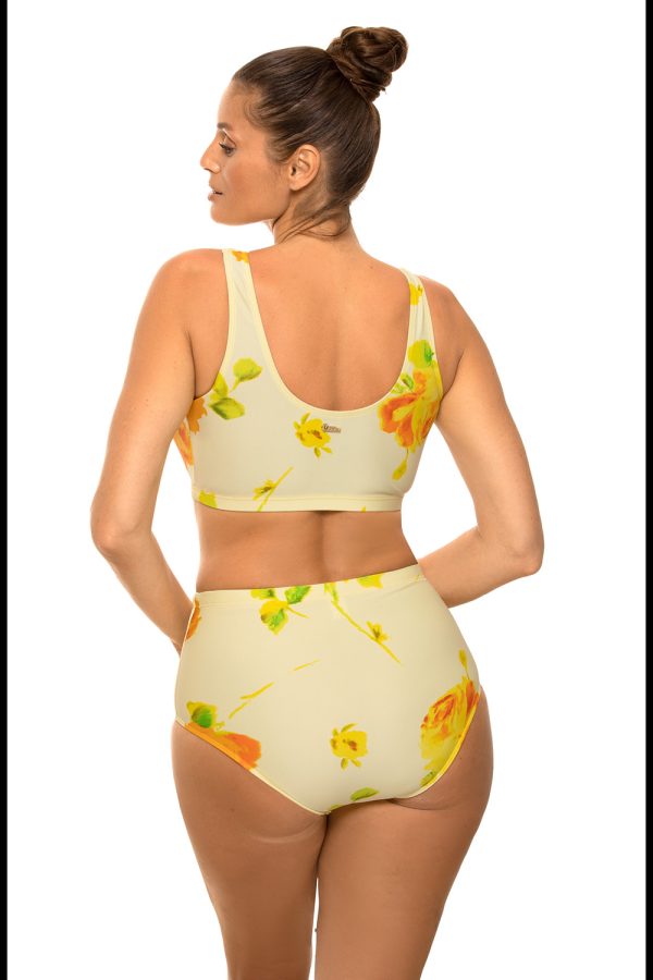 yellow Swimsuit two piece model 165735 Marko