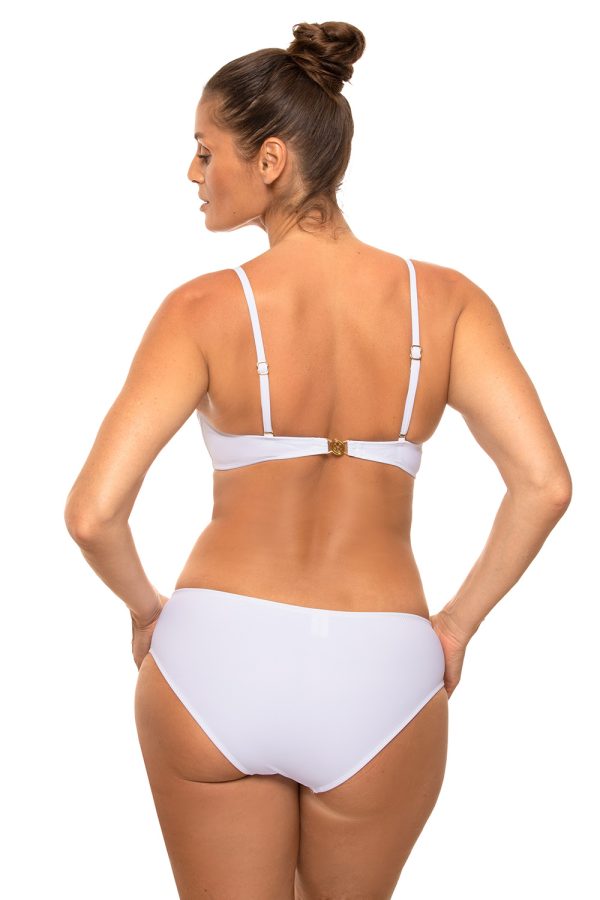 white Swimsuit two piece model 165835 Marko