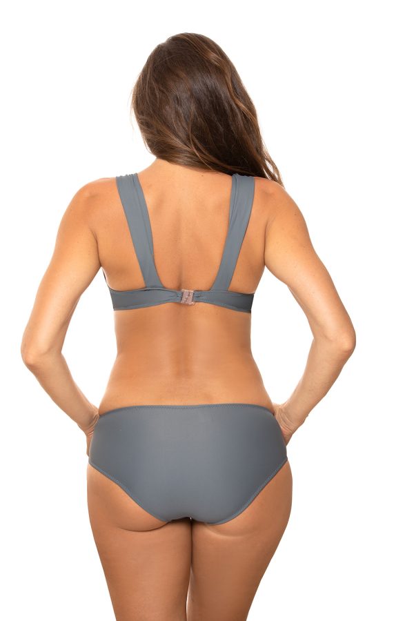 grey Swimsuit two piece model 165865 Marko