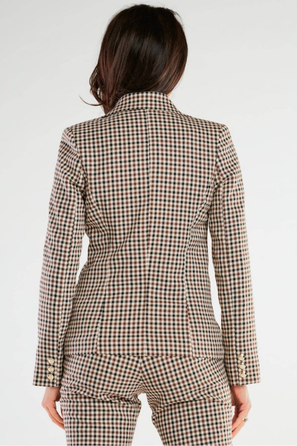 brown Jacket model 166787 awama