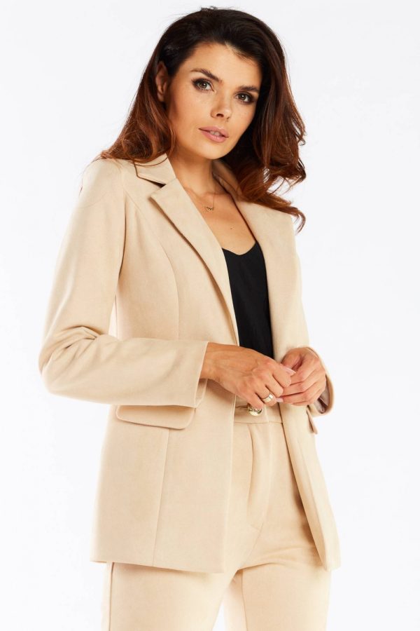 beige Jacket model 166822 awama