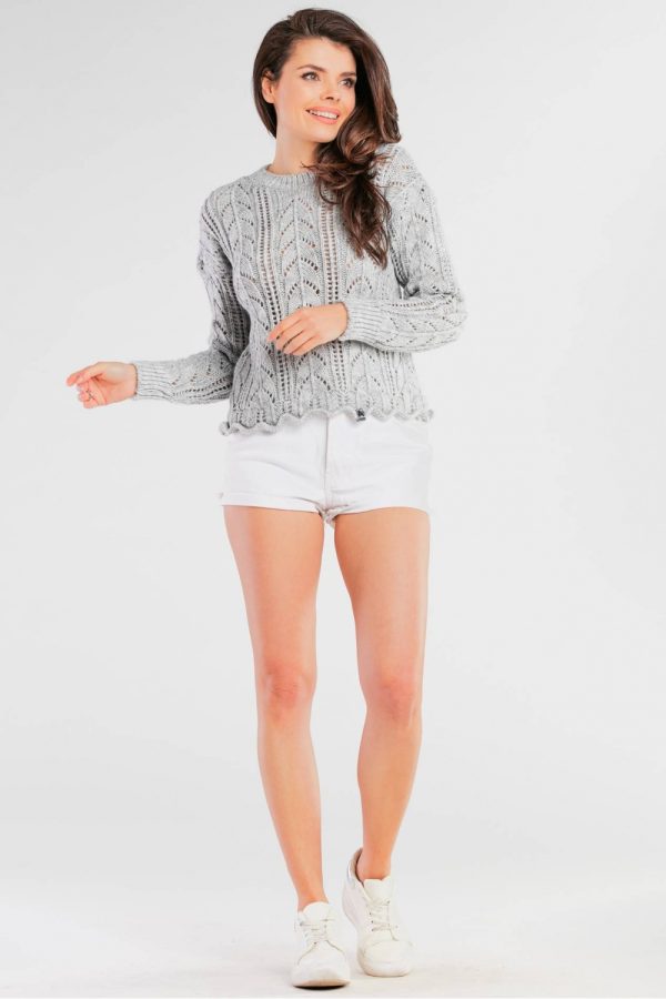 grey Jumper model 166860 awama