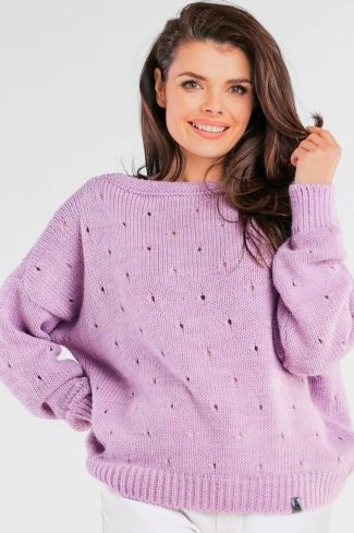violet Jumper model 166861 awama