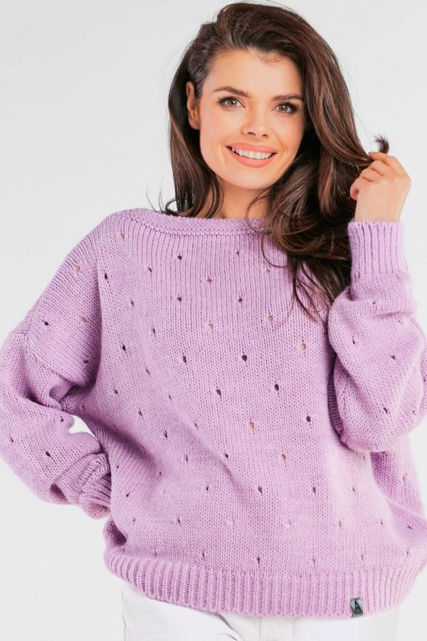 violet Jumper model 166861 awama
