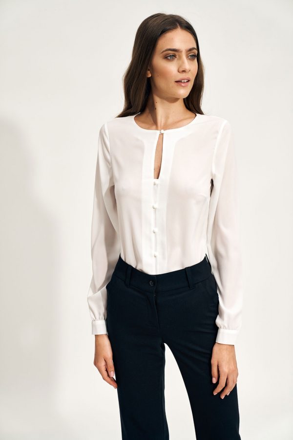 beige Long sleeve shirt model 169911 Nife