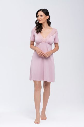 pink Nightshirt model 170101 Babella