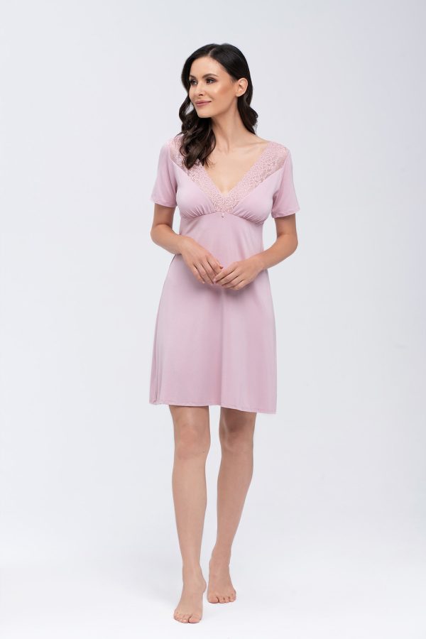 pink Nightshirt model 170101 Babella
