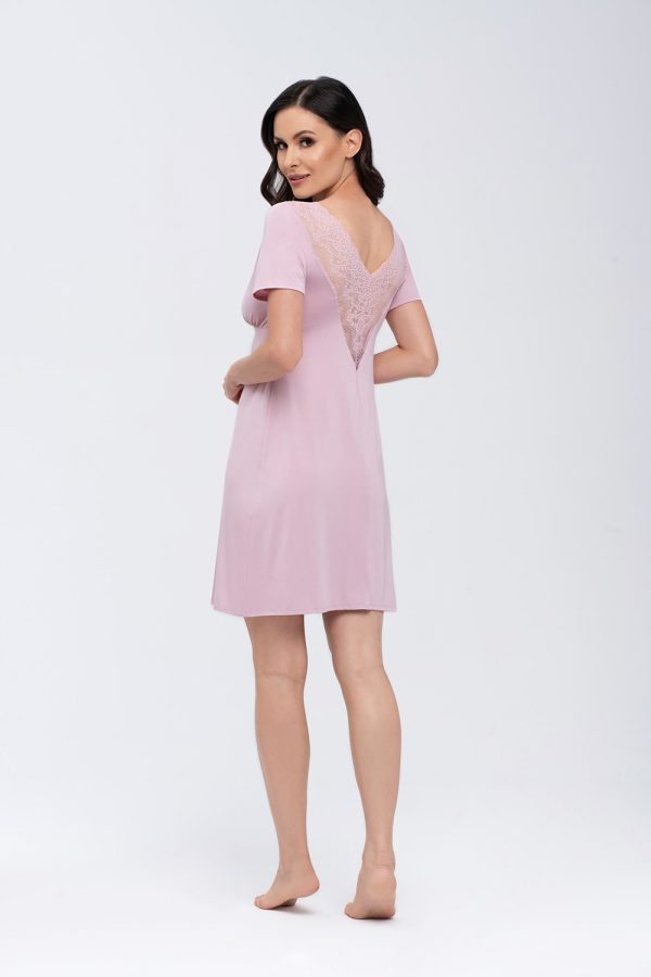 pink Nightshirt model 170101 Babella