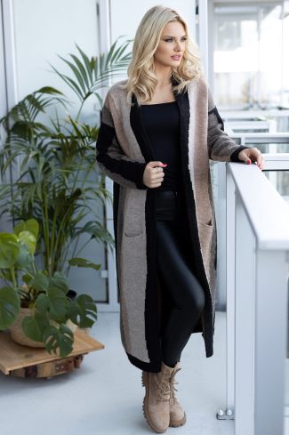 multicolor Cardigan model 171308 PeeKaBoo
