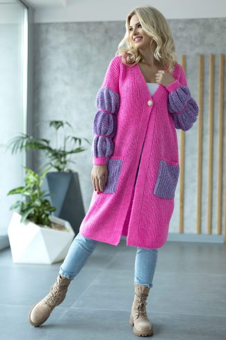 multicolor Cardigan model 171311 PeeKaBoo