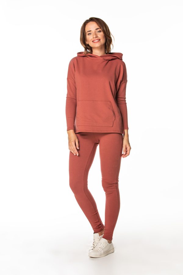 brown Sweatshirt model 171887 Tessita