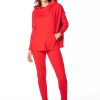 955120 red Sweatshirt model 171891 Tessita
