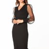 955140 black Evening dress model 171898 Tessita