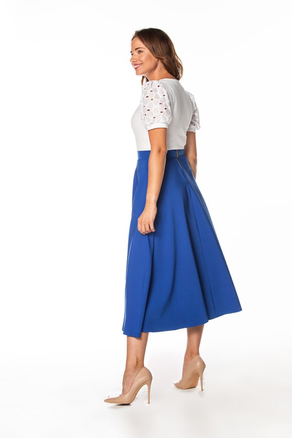blue Skirt model 171937 Tessita