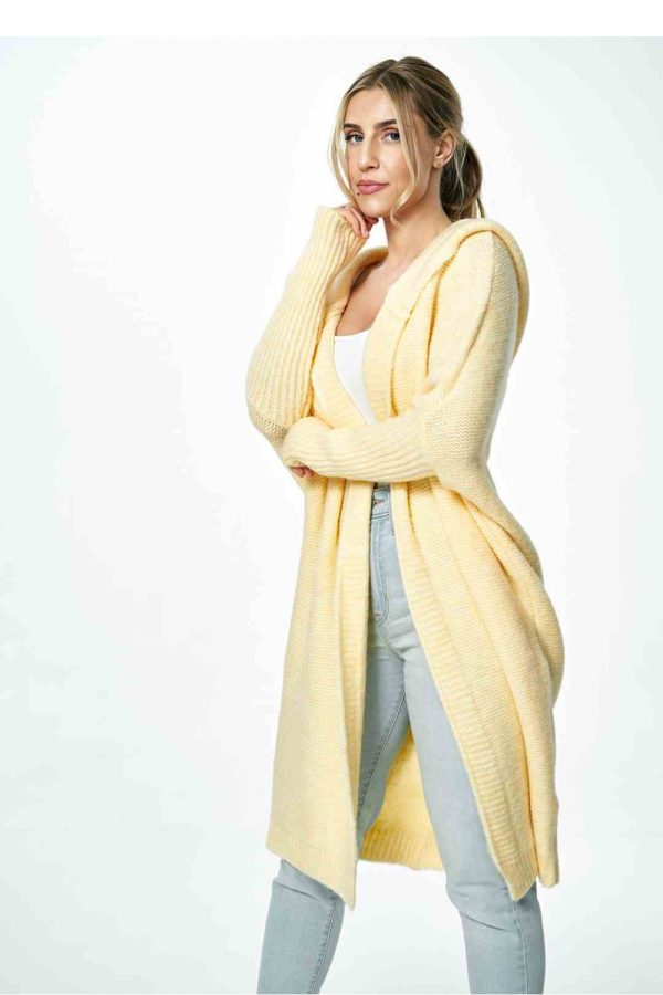 yellow Cardigan model 172093 Figl