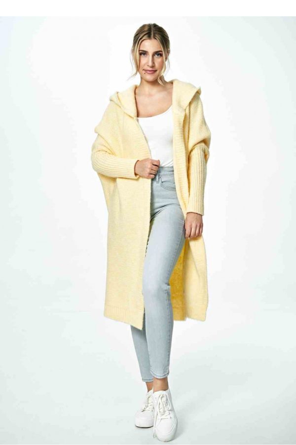 yellow Cardigan model 172093 Figl