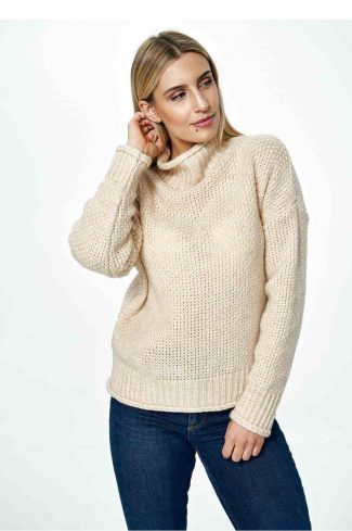 beige Jumper model 172241 Figl