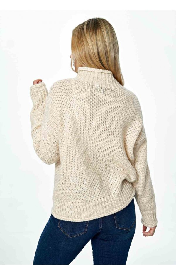 beige Jumper model 172241 Figl