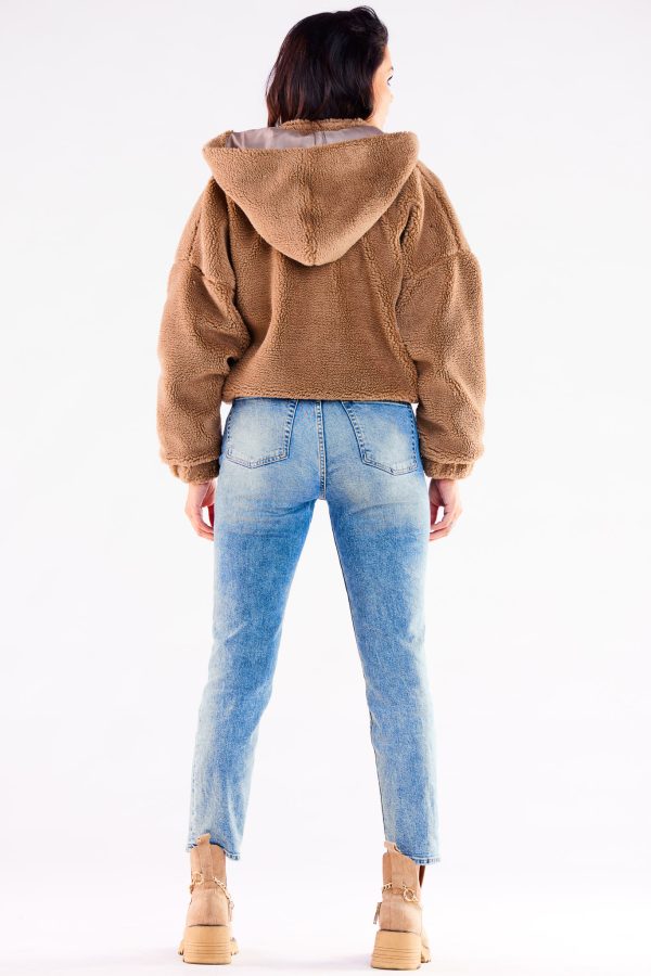 brown Jacket model 173898 awama