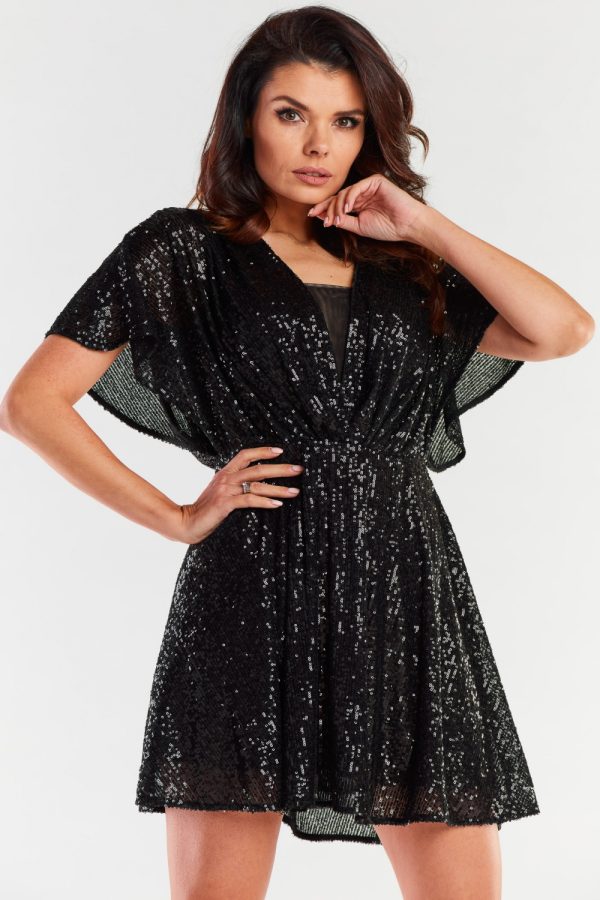 black Evening dress model 174295 awama
