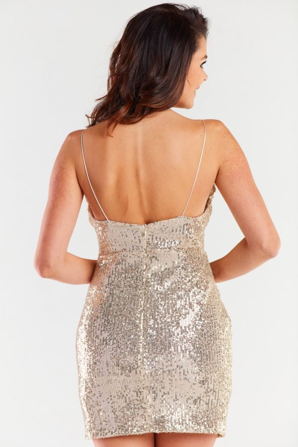 beige Evening dress model 174299 awama