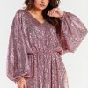 pink Evening dress model 174303 awama