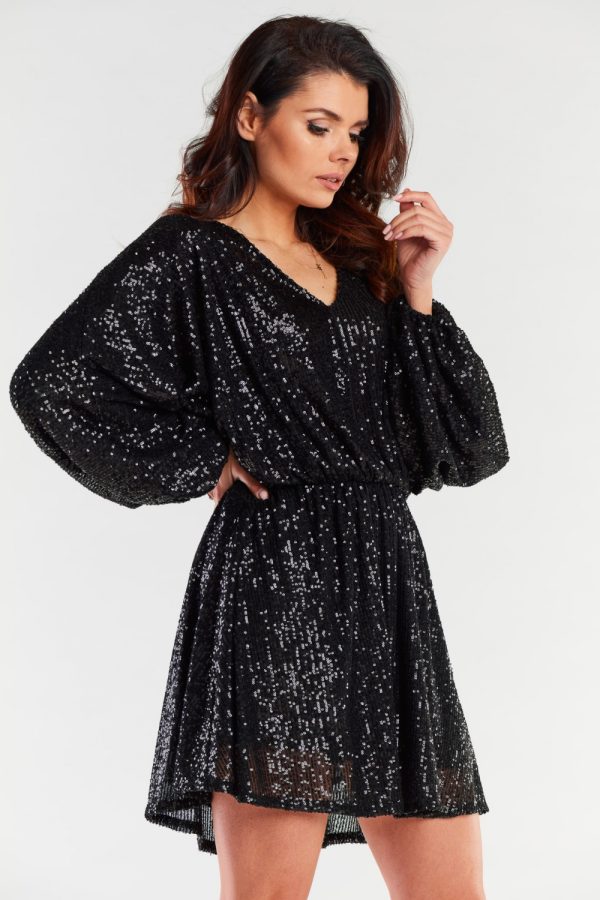 black Evening dress model 174304 awama