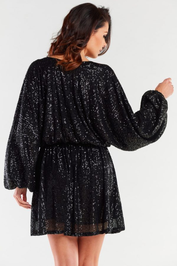 black Evening dress model 174304 awama
