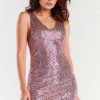 pink Evening dress model 174306 awama