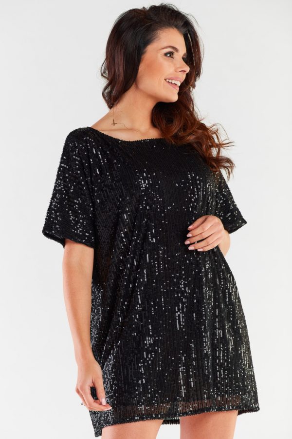 black Evening dress model 174310 awama