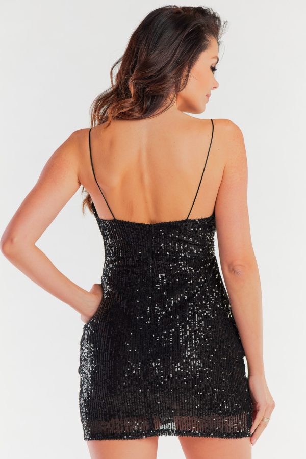 black Evening dress model 174298 awama