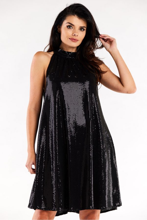 black Evening dress model 174326 awama