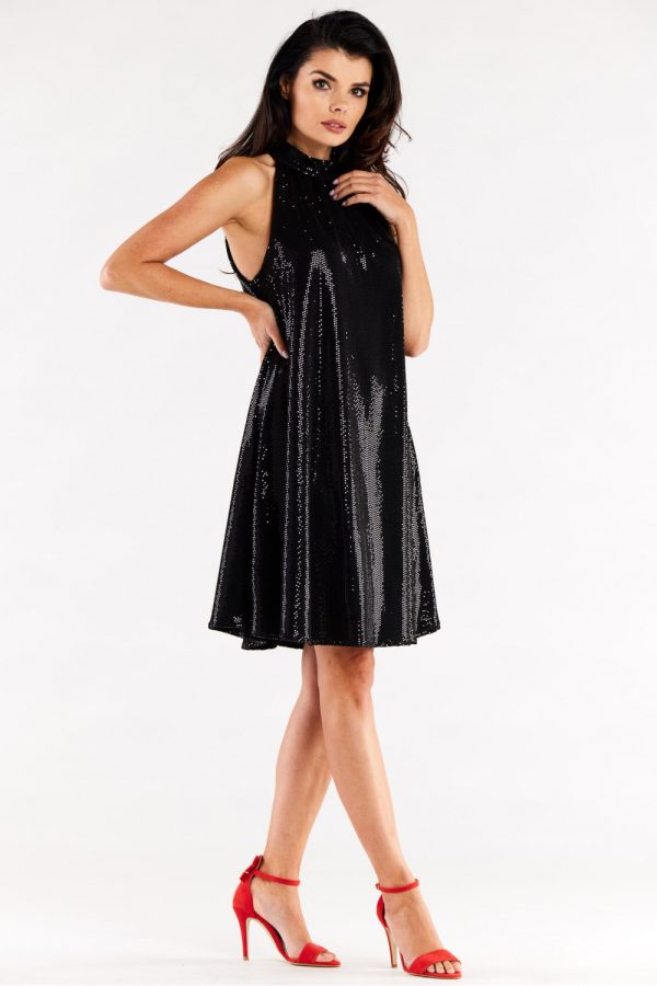 black Evening dress model 174326 awama