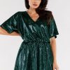 green Evening dress model 174332 awama
