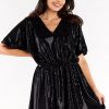 black Evening dress model 174334 awama