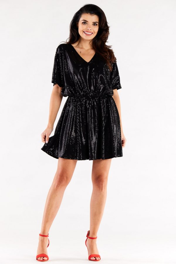 black Evening dress model 174334 awama