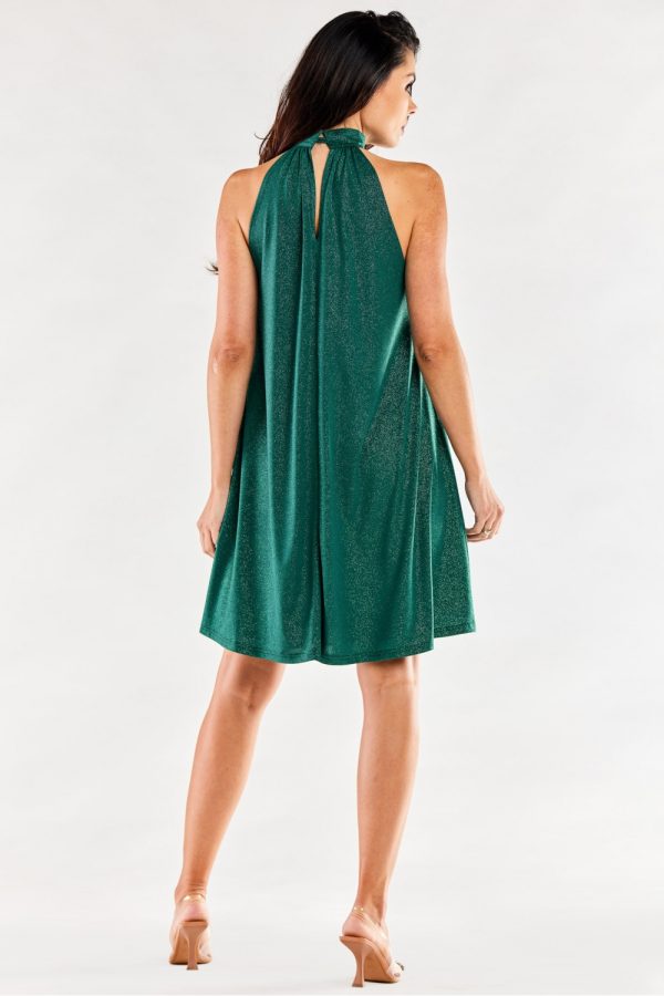green Evening dress model 174342 awama